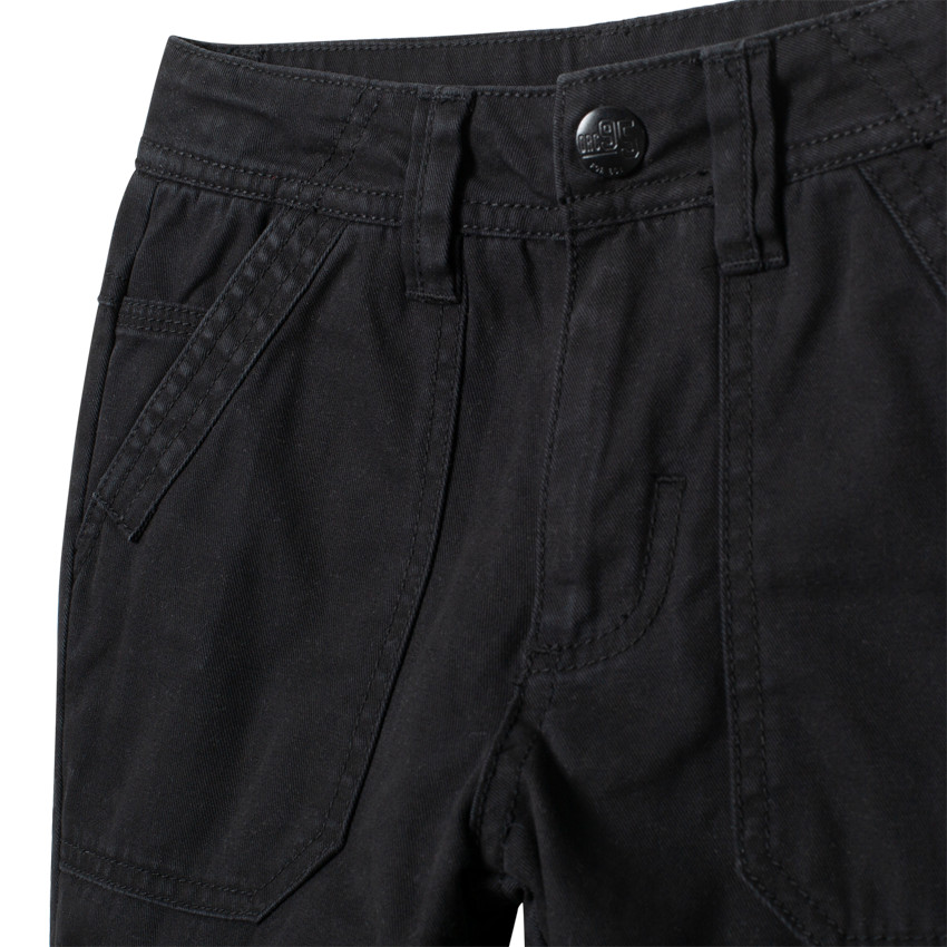 Pantalon droit en twill doublé polaire pour enfant garçon 