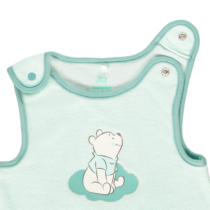Combinaison courte en maille print Winnie Disney pour bébé garçon 