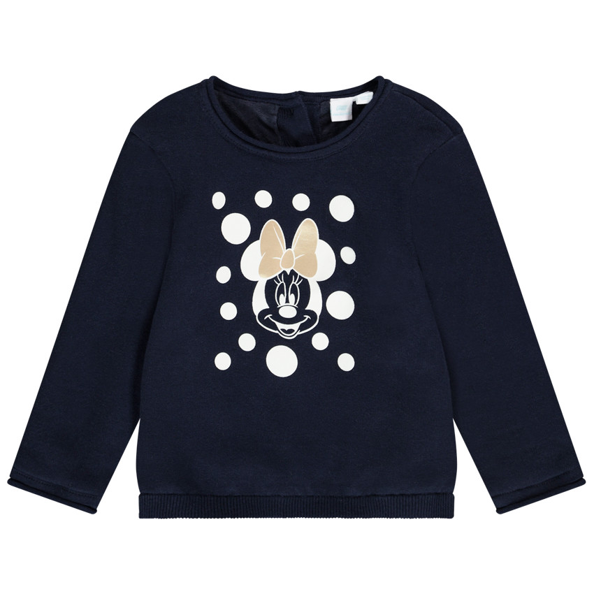 Pull en jersey print Minnie Disney pour bébé fille 