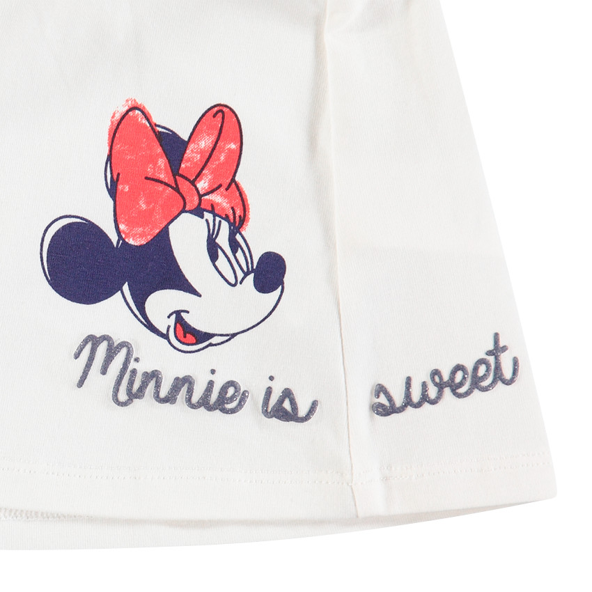 Tunique manches courtes print Minnie Disney et legging printé all-over 