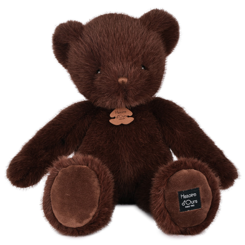 Peluche Ours Clémentin 38CM Choco/Cranberries