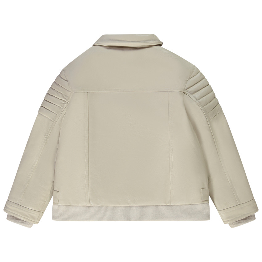 Perfecto esprit biker en simili cuir double pour garcon Orchestra