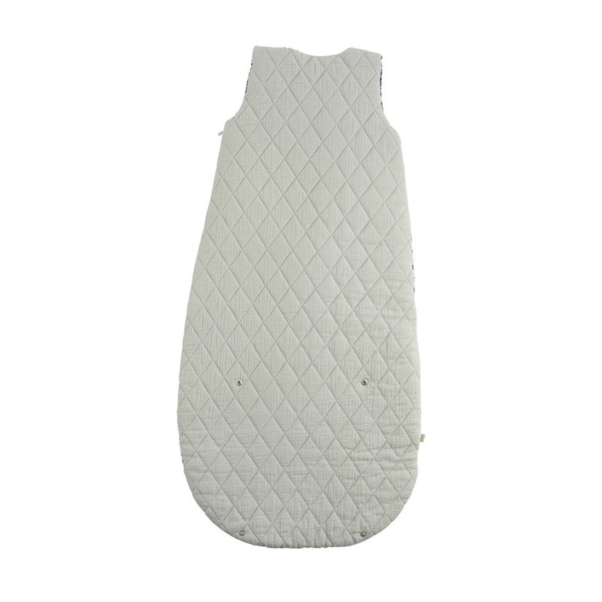 Gigoteuse sans manches ouatinée Promenons-nous 6-24M - Tilleul 