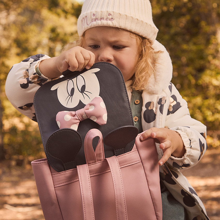 Sac à dos ludique Minnie Disney pour bébé fille  