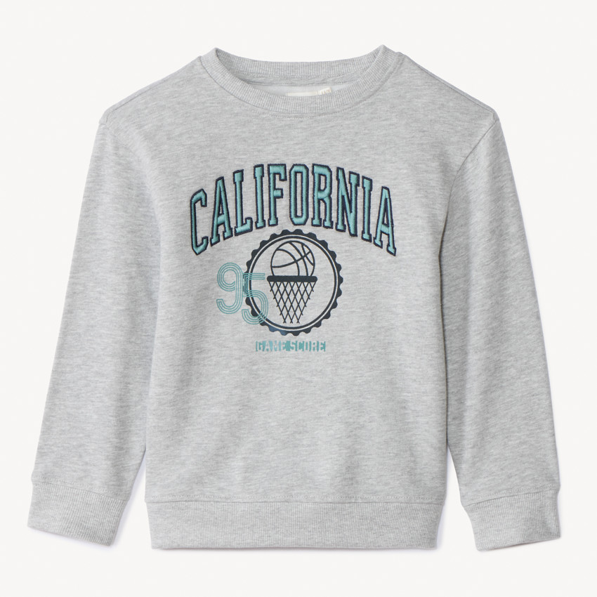 Sweat molleton brodé &#34;California&#34; pour garçon
