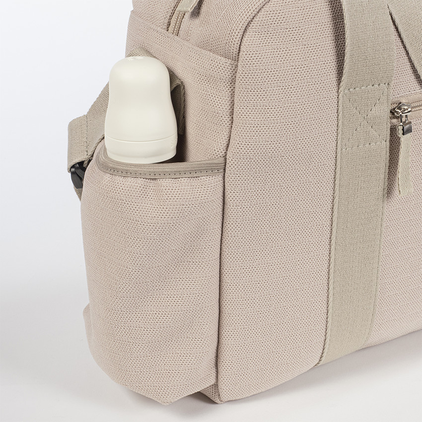 Sac à langer Eco Mum + tapis apricot 