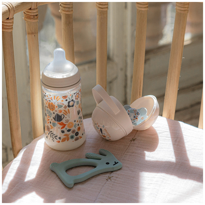 Anneau de dentition en silicone Lapin (coloris aléatoire) 