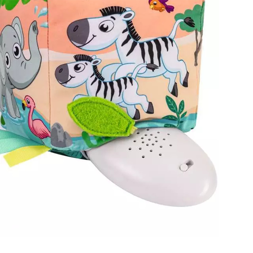 Cube d'activités sonore Play+ les animaux sauvages 