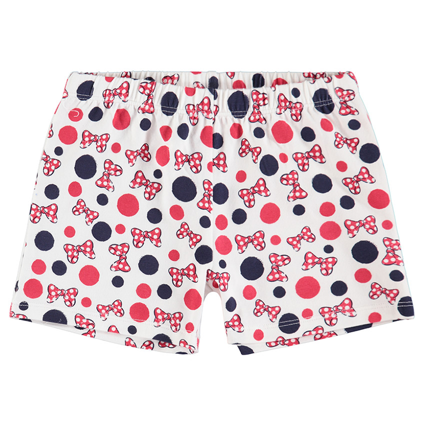 Pyjama avec débardeur print Minnie Disney et short imprimé all-over 