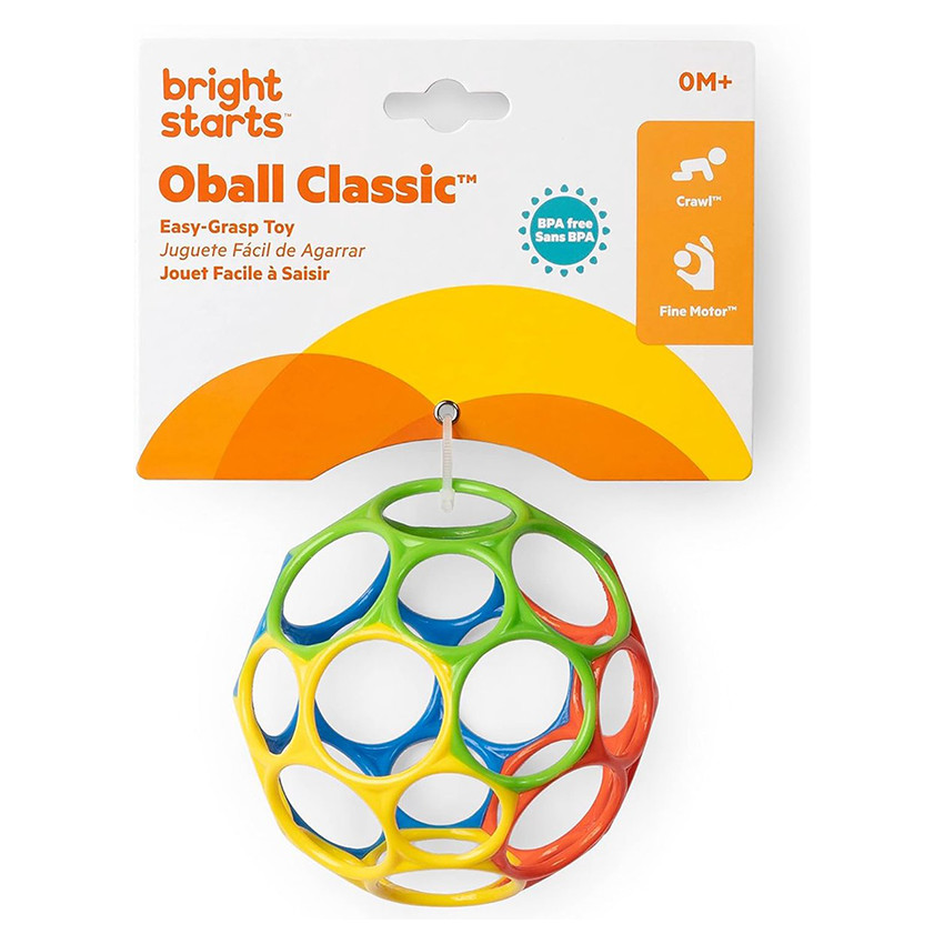 Balle souple Oball Classic Multicolore 