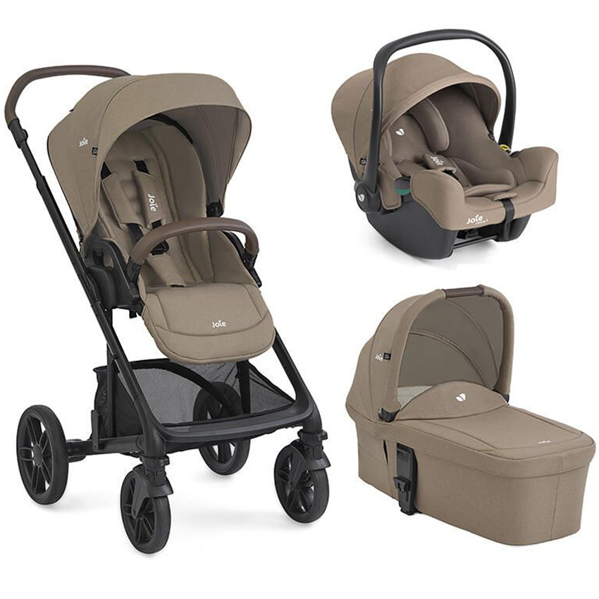 Poussette Trio Chrome 2 Cashew