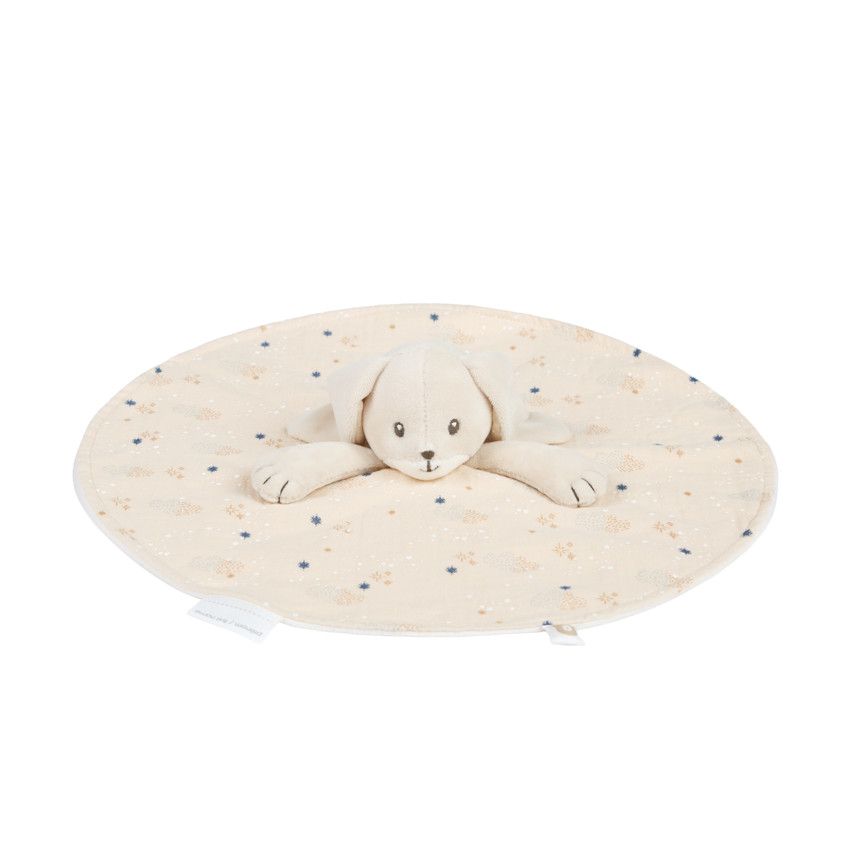 Doudou plat Lapin - Bande de Rêveurs 