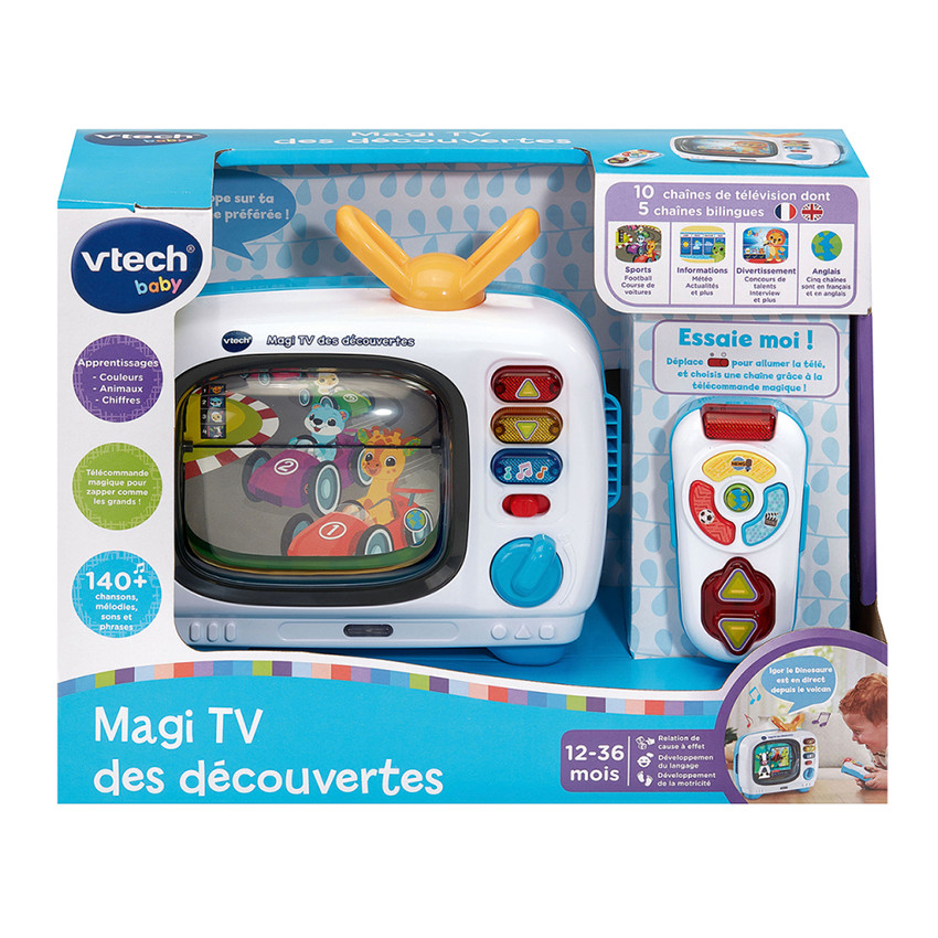 Magi TV des découvertes + télécommande FR 