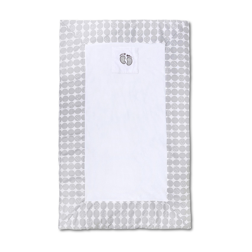 Edredon en coton imprimé fantaisie 