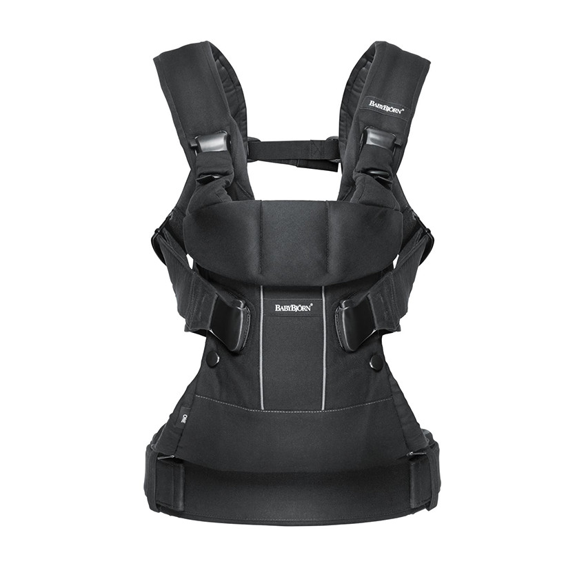 Porte-bébé One Cotton Mix - Noir 