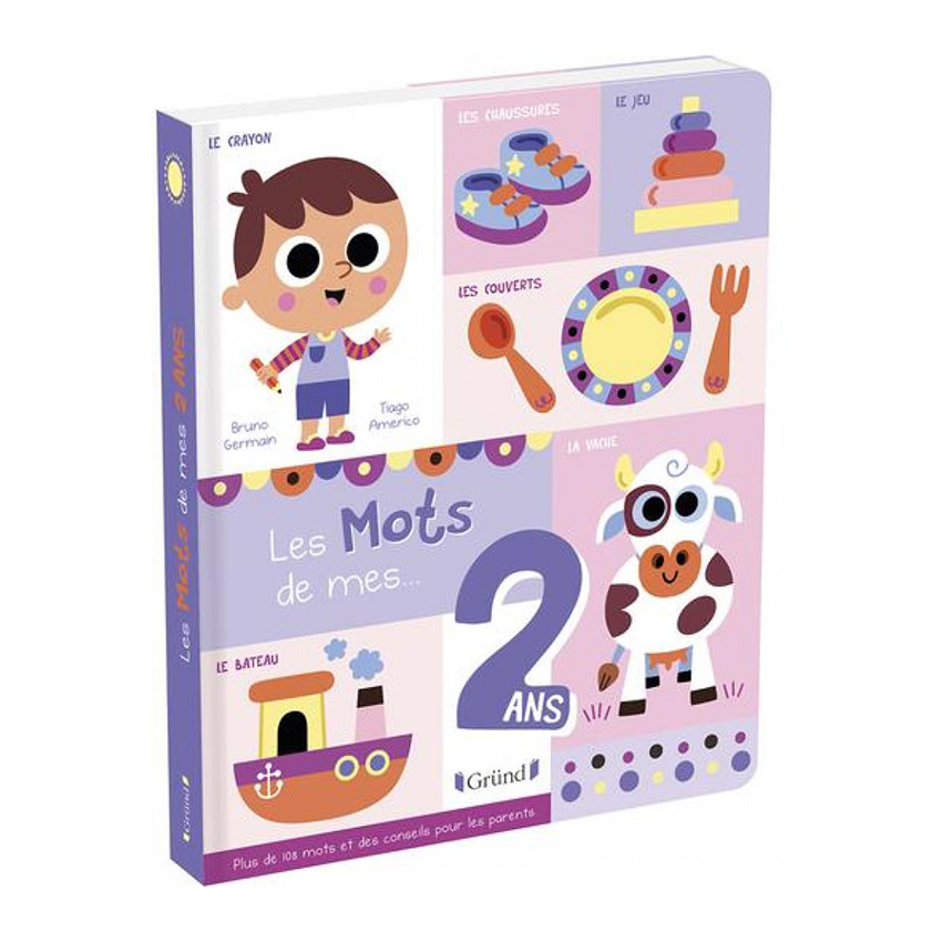 Livre Les mots de mes 2 ans Main Livre Les mots de mes 2 ans