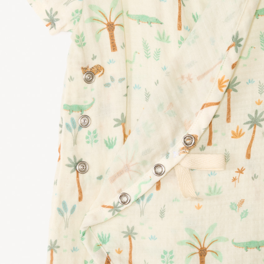 Combinaison courte ouverture kimono pour bébé garçon 