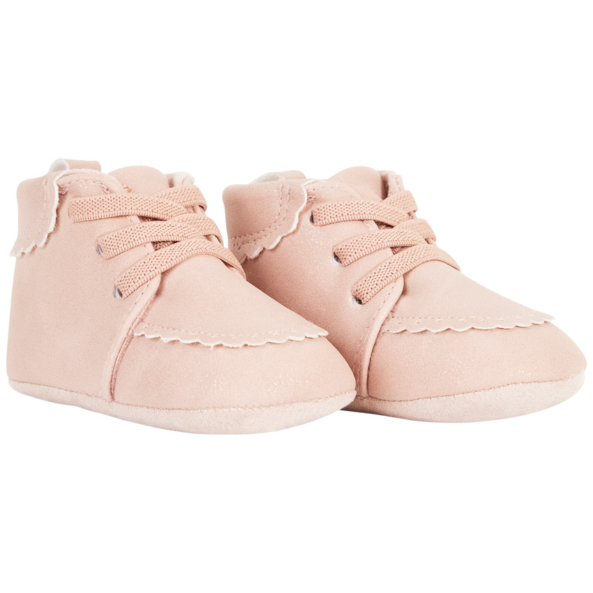 Bottillons souples pailletés pour bébé fille 