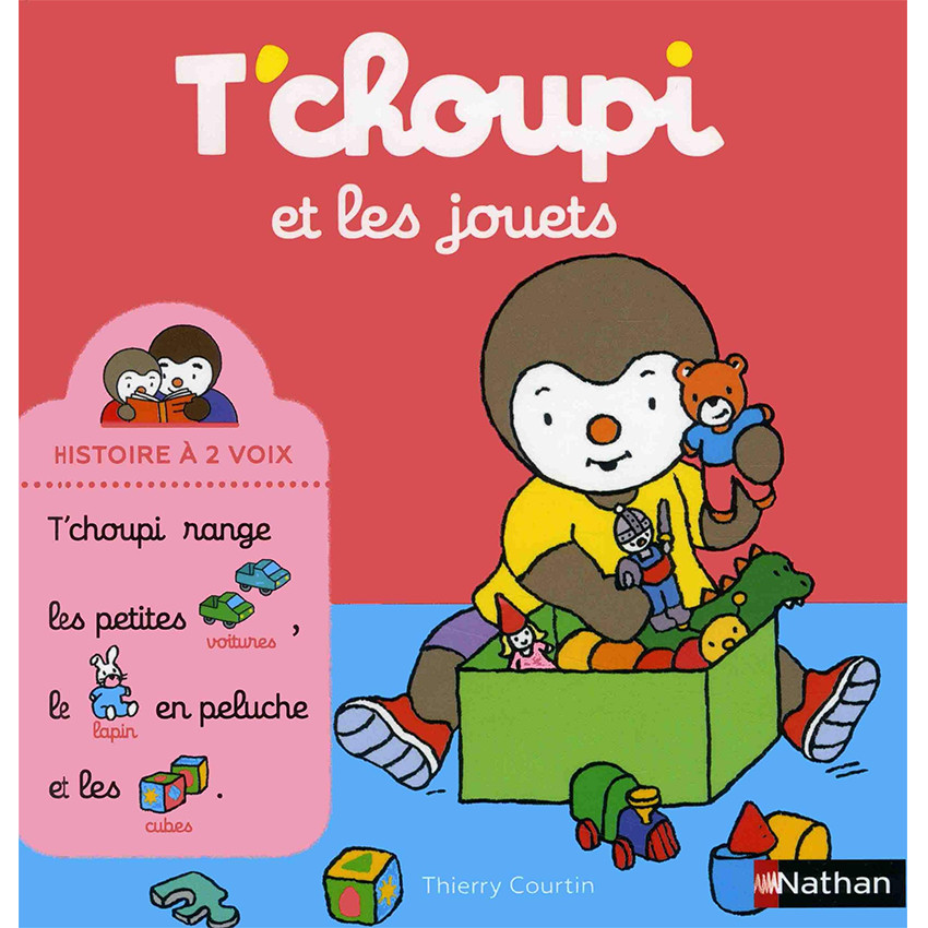 Livre T'Choupi et les jouets