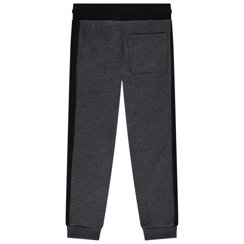 Pantalon de jogging molletonné avec bandes placées pour garçon 