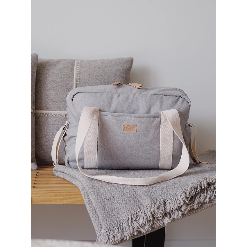 Sac à langer Paris Gris perle 