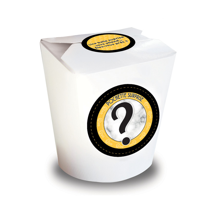 Pochette surprise + bavoir "Le meilleur papi de l'univers" 