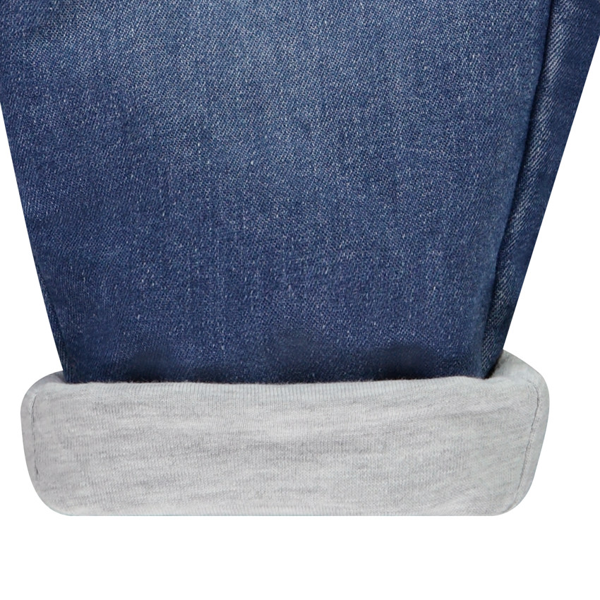 Jean en denim et doublure jersey effet cargo pour bébé garçon  