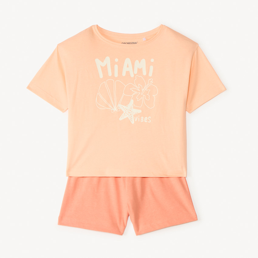 Ensemble court 2 pièces fantaisie pour fille