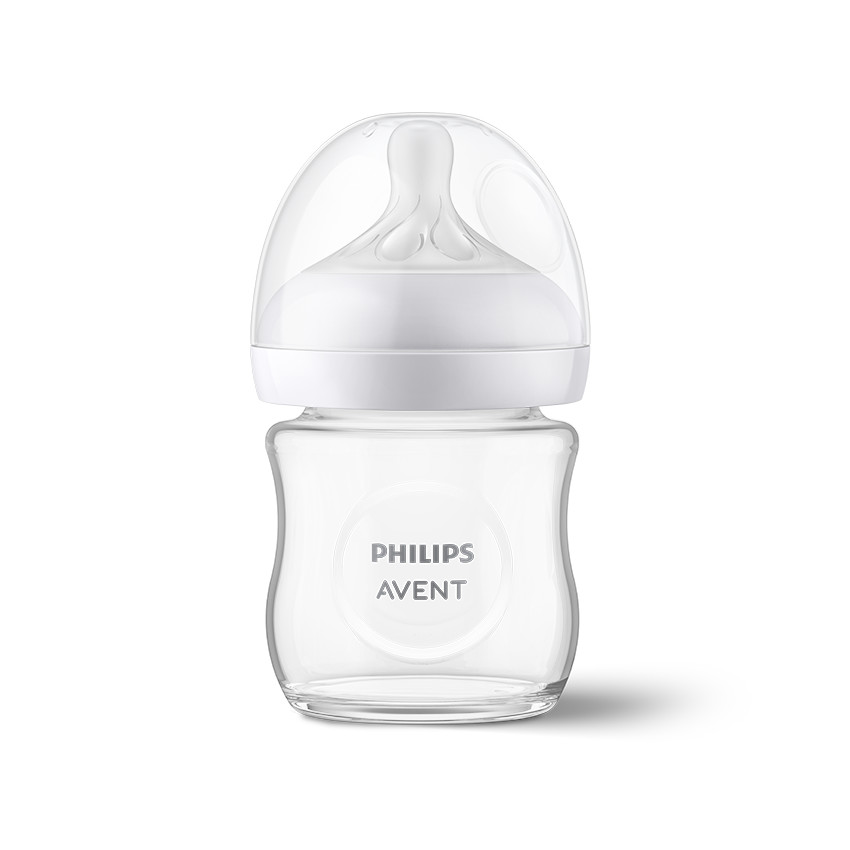 Biberon en verre Natural Response 120 ml - Transparent (Avent) - Image 2