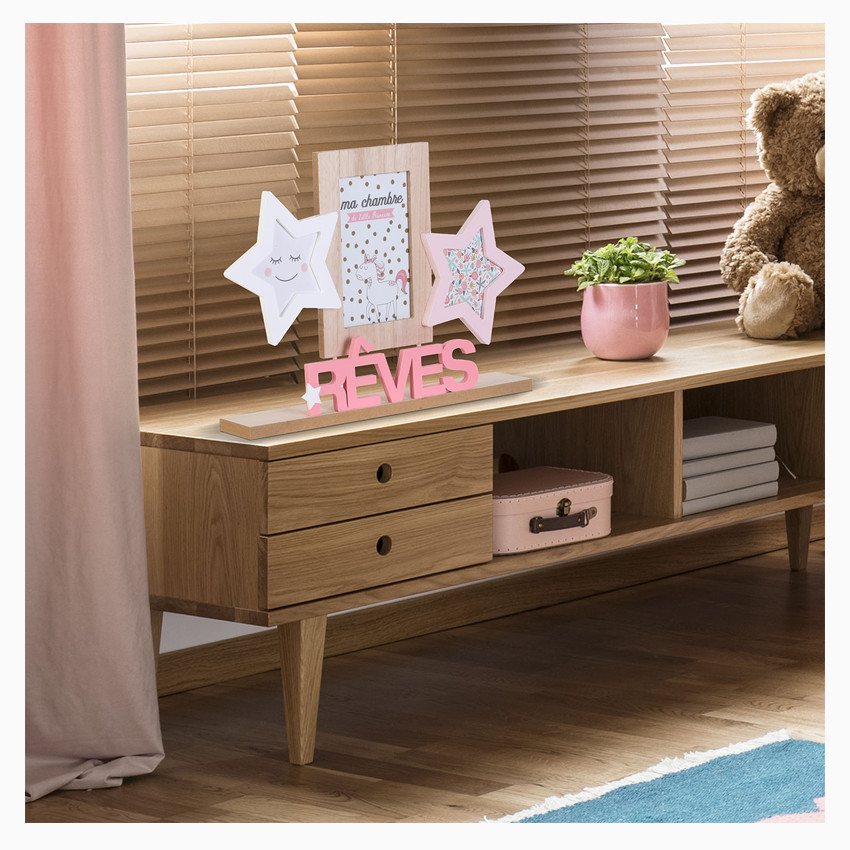 Pêle-mêle 3 photos "Rêves" - Rose 