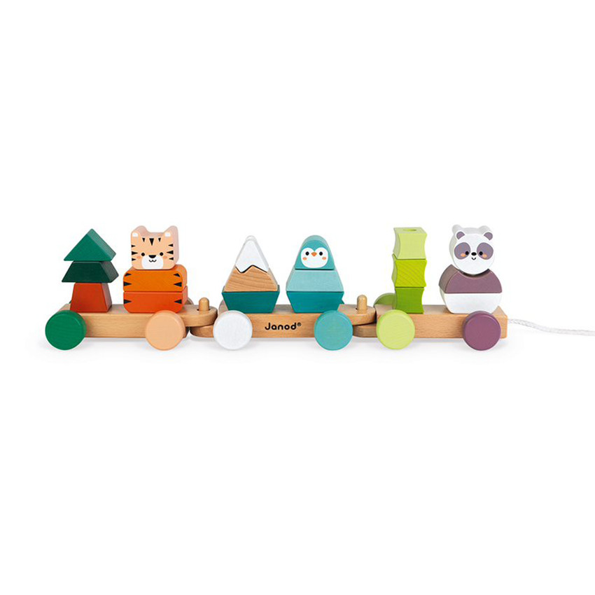 Jeu d'éveil le Train La Balade des Animaux 