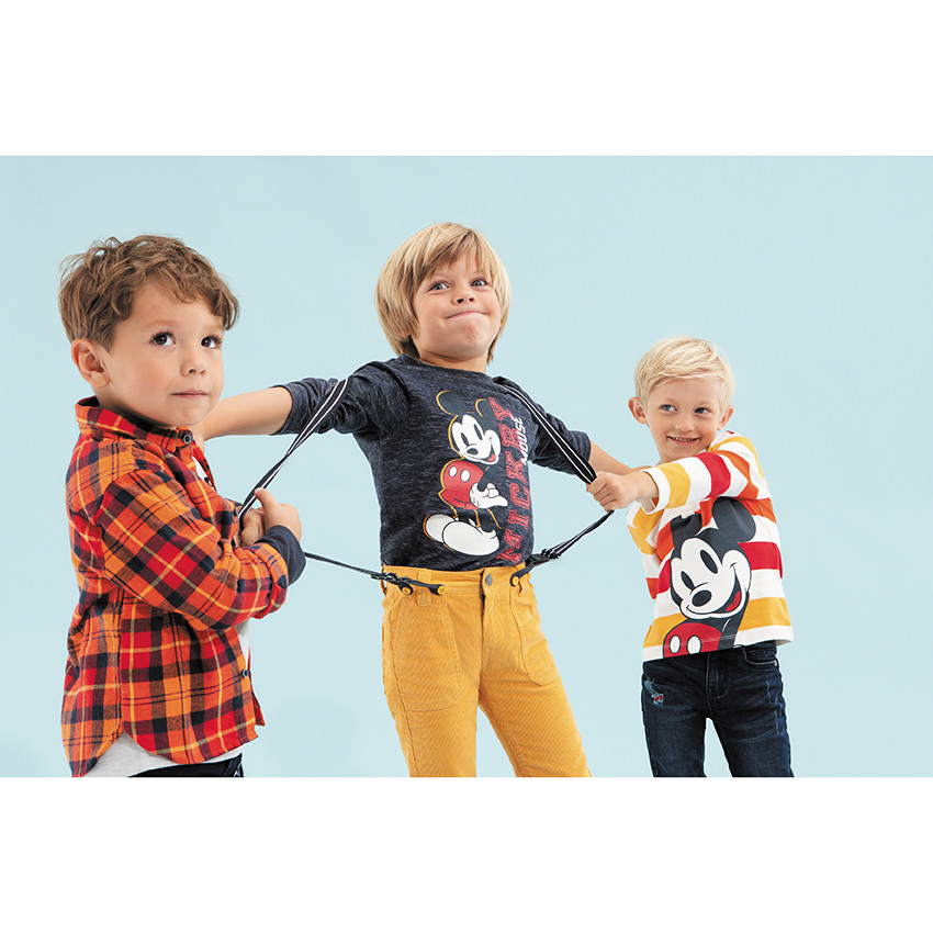 Chemise manches longues en flanelle à carreaux 