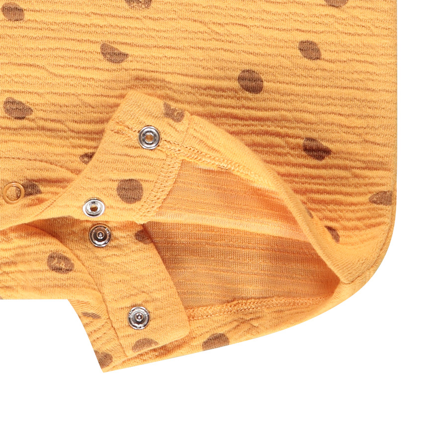 Combishort imprimé tacheté léopard pour bébé garçon 