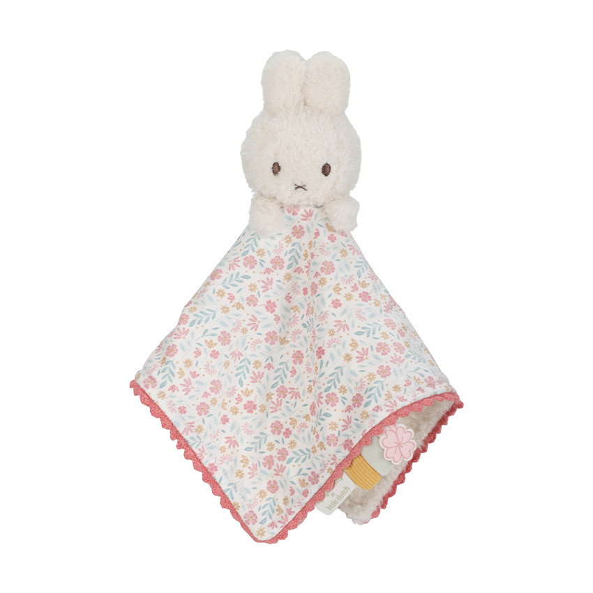 Doudou carré Miffy Lucky Blossom 