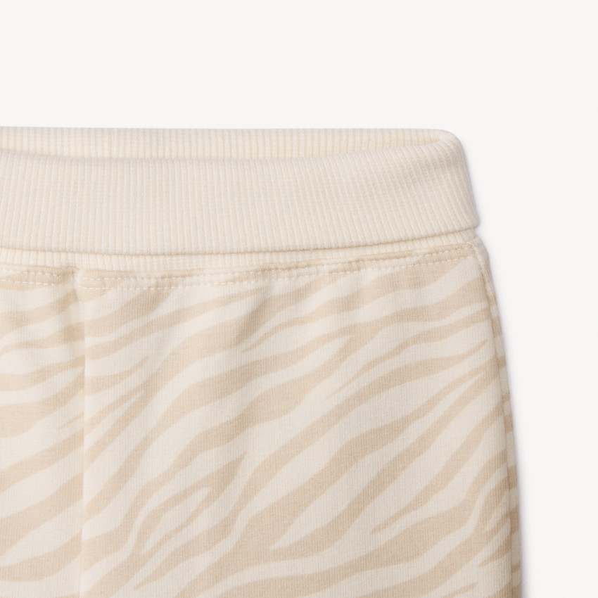 Ensemble jogging molleton imprimé zébré pour bébé garçon 