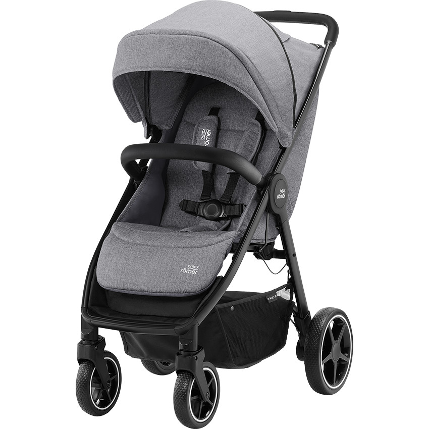 Poussette B-Agile R Elephant - Grey-Black 