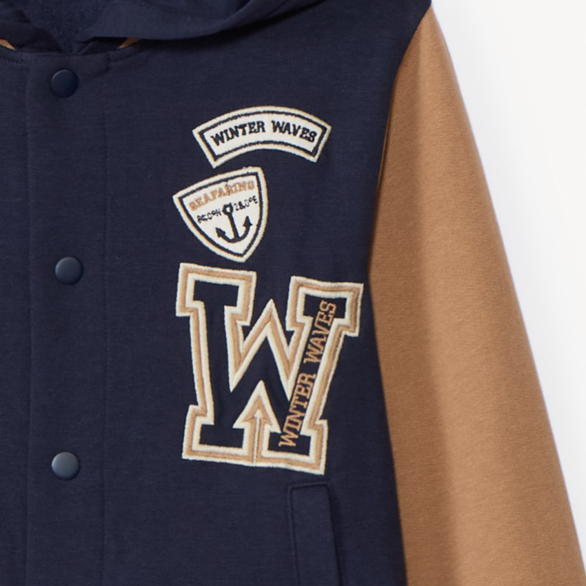 Ensemble gilet à capuche + jogging fantaisie pour garçon  