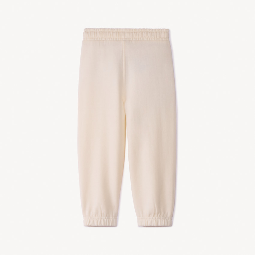 Pantalon de jogging uni en molleton pour bébé fille 