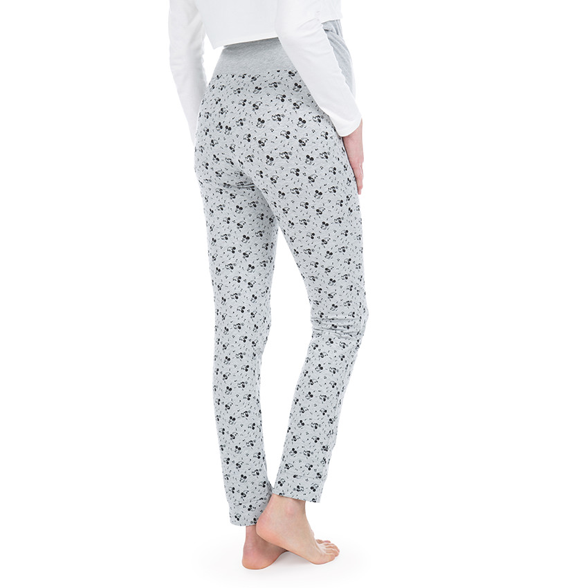 Pantalon homewear de grossesse avec print Mickey Disney all-over 
