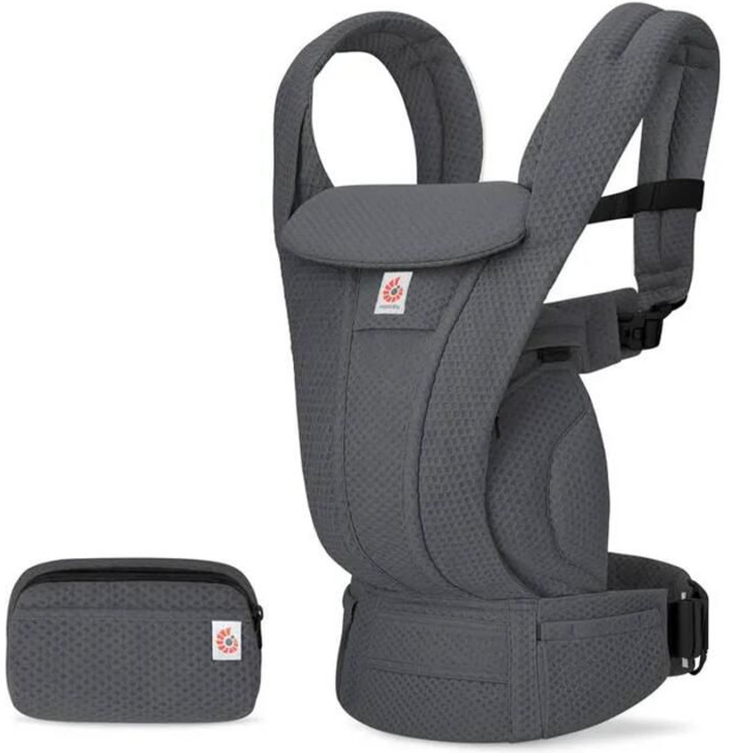 Porte bébé Omni Deluxe Mesh 4 positions Graphite Grey