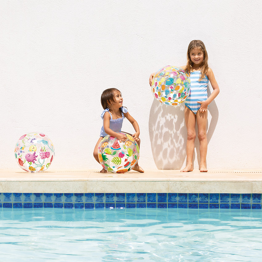 Ballon gonflable imprimé Ø 51 cm (modèle aléatoire) 