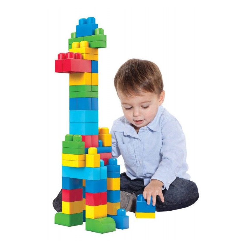 Sac 60 Blocs Classique - Bleu (Mega Bloks) - Image 1