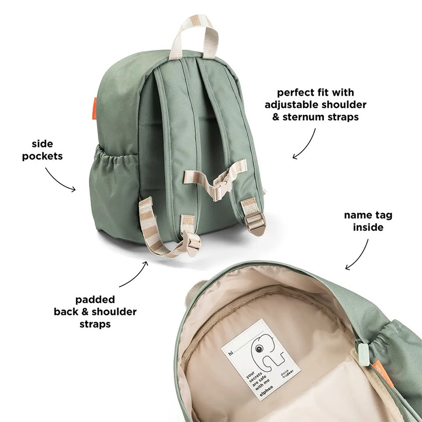 Sac à dos enfant 7,5L Playground Vert 
