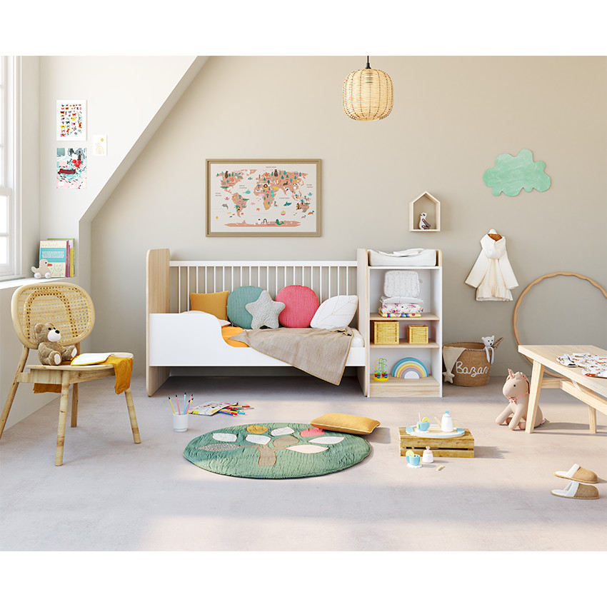 Coussin décoratif en tétra forme feuille modulable 