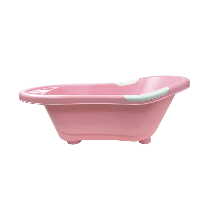 Baignoire avec bouchon de vidange Rose 