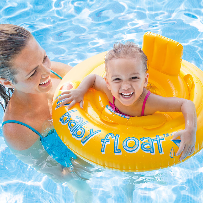 Bouée culotte gonflable My Baby Float jaune 