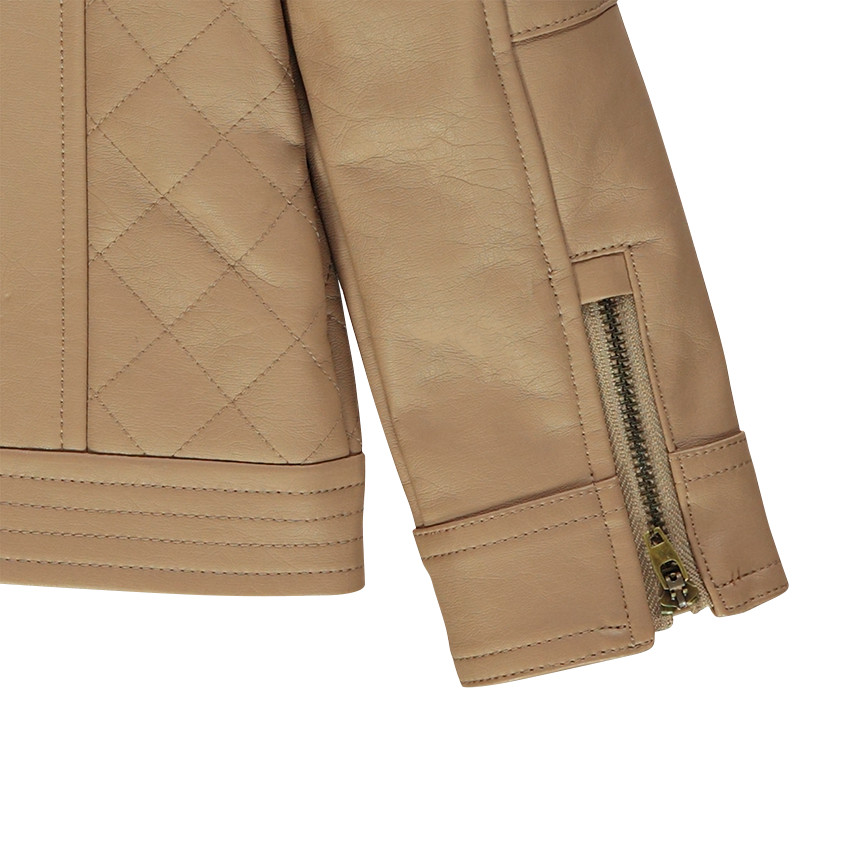 Perfecto effet cuir lisse style motard 