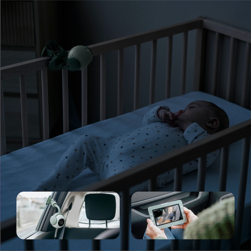 Babyphone vidéo Yoo Go Plus HD - Vert d'eau (Babymoov) - Image 5