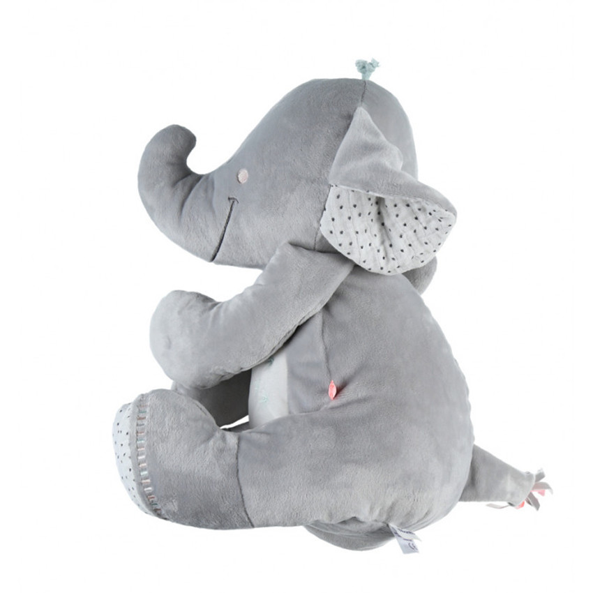 Peluche moyenne Anna éléphateau - Grise Main Peluche moyenne Anna éléphateau - Grise