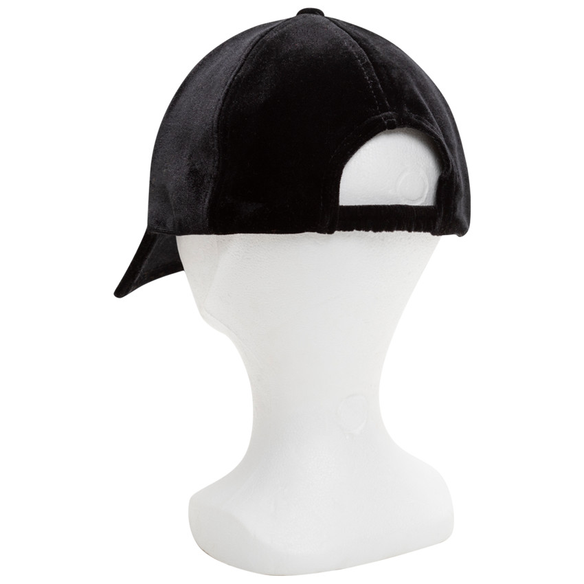 Junior - Casquette en velours avec inscription en relief 